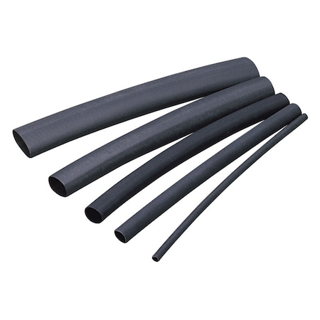 Gb Gardner Bender 3/16 in. D Heat Shrink Tubing Black 8 pk HST-187